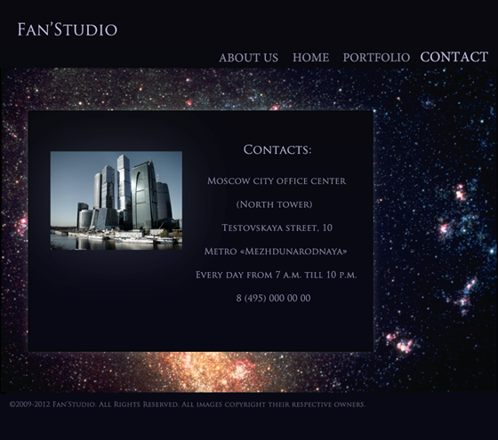 web-design: FunStudio